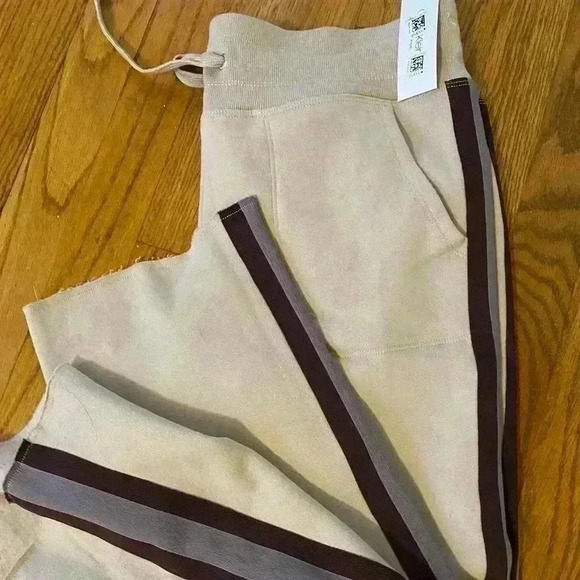 NWT Calvin Klein sweat pants cropped women M ankle length - Picture 2 of 8
